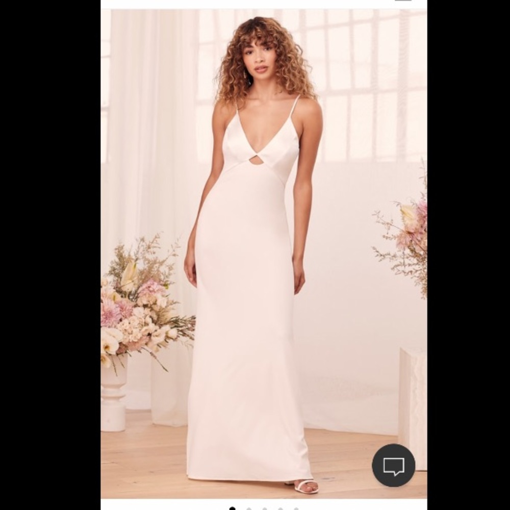 Lulus White Maxi Dress